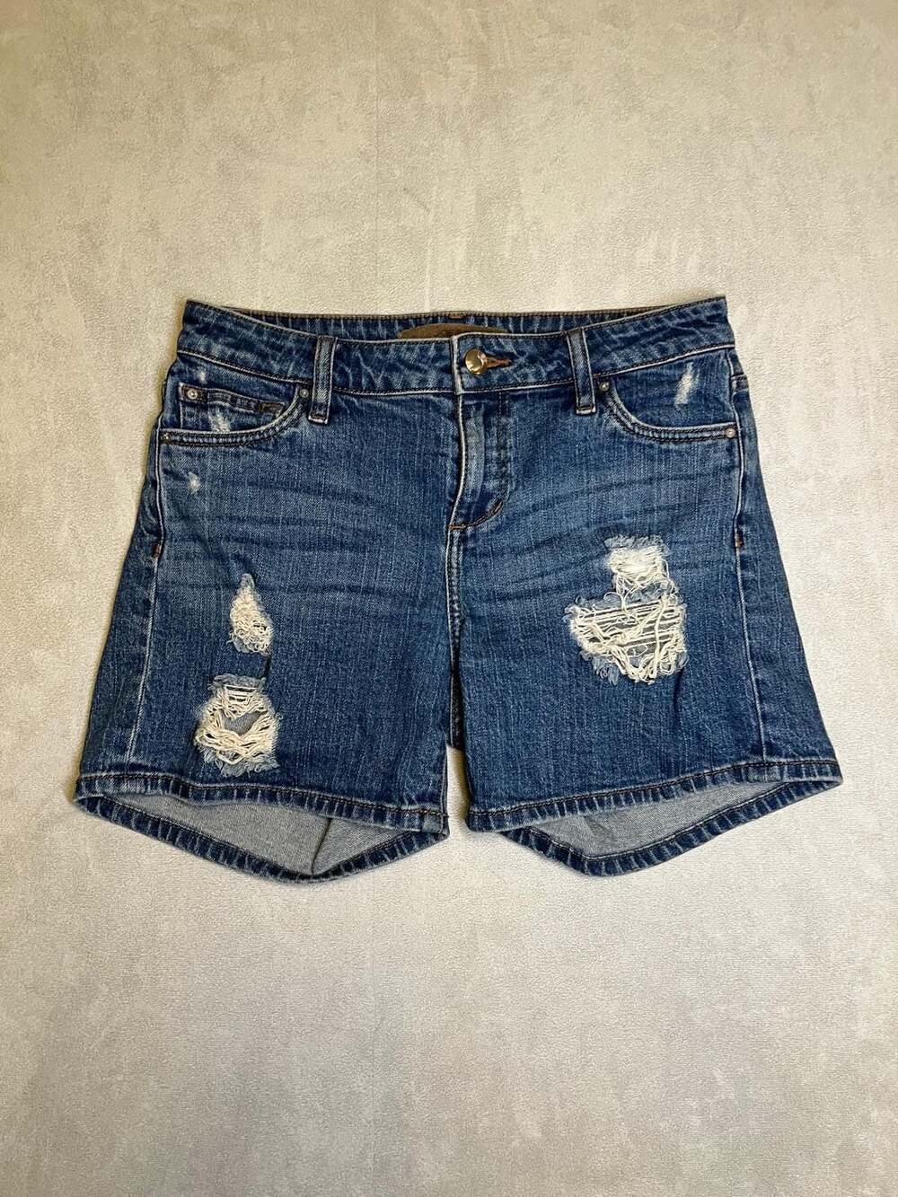 Joe's Jeans Distressed Denim Shorts Size 25 w